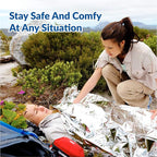 Primacare HB-10 Emergency Mylar Thermal Blankets – 10 Pack, Waterproof - Image 5