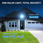 Solar Street Lights Outdoor Waterproof, 6500K LED Dusk to Dawn Solar Light - Image 7