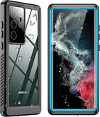 SPIDERCASE Designed for Samsung Galaxy S22 Ultra Case, Waterproof Built-in by SPIDERCASE