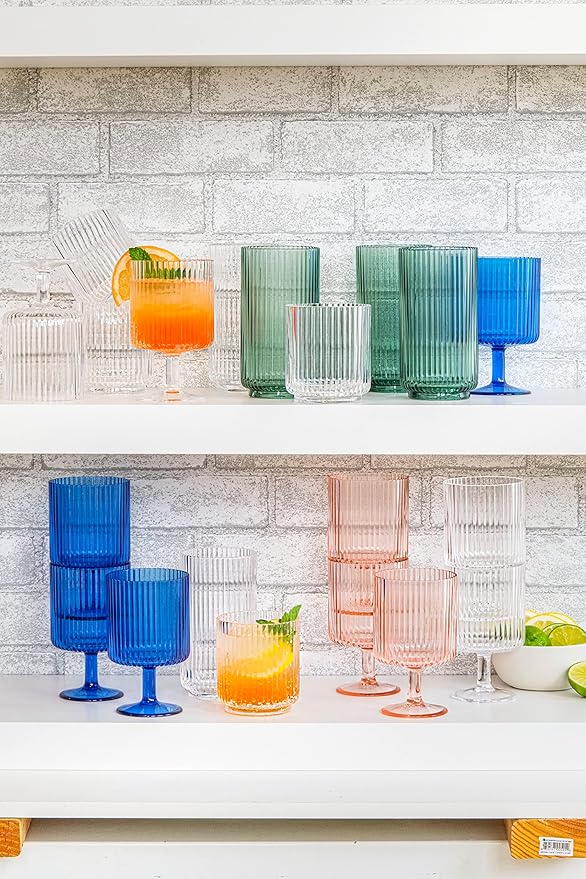 Mesa Acrylic Stacking Wine Glass - Image 5