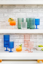 Abode Homewares Mesa 22 oz Durable Acrylic Jumbo Drinking Glasses, - Image 3