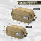 PAVILIA Extra Large Tactical Toiletry Bag - Image 6