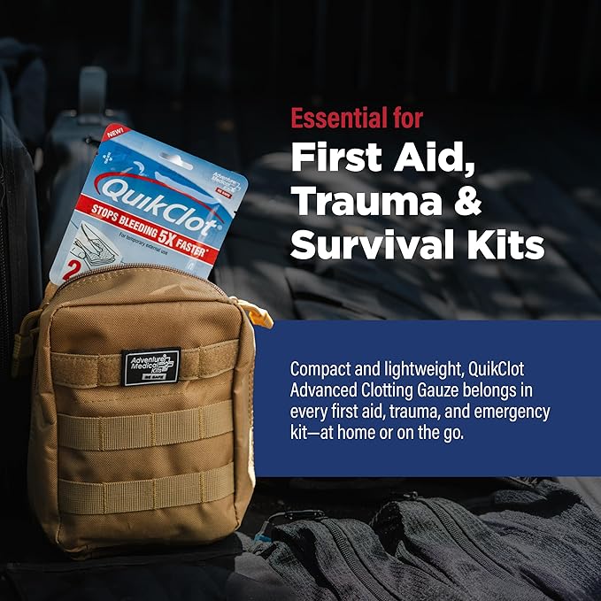 Adventure Medical Kits QuikClot Advanced Clotting Gauze - Image 7