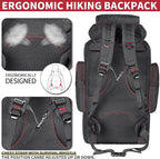 Hiking Backpack for Men 70L/100L Camping Backpack Military Rucksack Molle 3 - Image 5