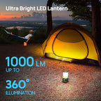LED Camping Lantern Rechargeable, Consciot Camping Lights, 4 Light Modes - Image 2