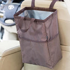 Ginsco New Leak-Proof Travel Car Trash Bag, 3.5 Gallons Large Capacity Hanging by Ginsco
