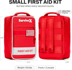 SurviveX Small First Aid Kit for Car, Travel & Home - Image 2