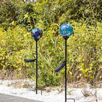 VCUTEKA Solar Garden Decorative Lights Outdoor, Mosaic Solar Light Waterproof - Image 7