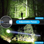 KINGCAESAR 3 Pack Rechargeable Flashlights 90, 000 High Lumen, Ultra Bright LED - Image 5