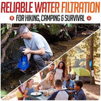 Gravity Water Filtration System – 2 High Capacity Lightweight Hanging Bags - Image 4
