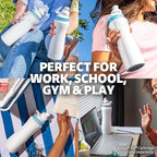 Cirkul 32oz. Blush Pink Stainless Steel Water Bottle Starter Kit - Image 9