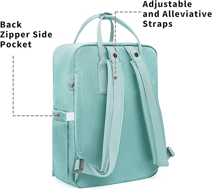 KALIDI Casual Laptop Backpack 15 Inches Classic Camping Rucksack Travel Outdoor - Image 4