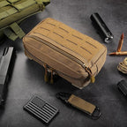 FRTKK Tactical Molle Admin Pouch Utility Laser Cut EDC Tool Pouch Bag - Image 8