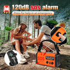 20000mAh Emergency Solar Crank Radio, 4 Ways Powered Portable Weather Radio - Image 6