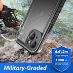 SPORTLINK Waterproof Case for iPhone 13, Shockproof Dustproof 13 Phone Case - Image 3