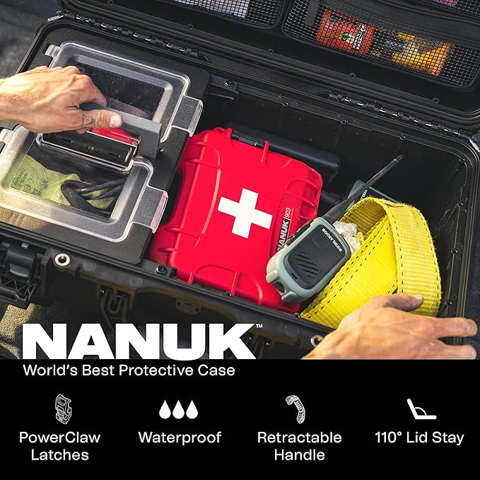 NANUK Trail 30 – 28.5L Waterproof Storage Box Wheeled and Modular Cargo Case - Image 6