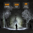 EverBrite Rechargeable Headlamp, 500 Lumen LED Rechargeable Headlight - Image 6