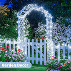 JMEXSUSS 2 Pack Solar String Lights Outdoor Waterproof, Each 33FT 100 LED Solar - Image 3