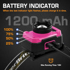 EverBrite 600 Lumen Headlamp, Rechargeable Headlight - Image 4