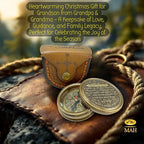 Brass Compass Gift to My Son Never Forget I Love You, Sentimental Keepsake from - Image 8