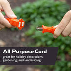 Iron Forge Cable 50 ft Outdoor Extension Cord 2 Prong, 16/2 SJTW Weatherproof - Image 3