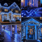 Brightown Battery Operated Christmas Lights 2 Pack 18 Feet 50 LED Clear Mini - Image 5