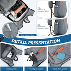 BECOJADDE 15L Small Hiking Backpack - Image 3