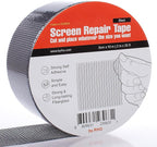 by.RHO Screen Repair Tape – Strong Self-Adhesive Window & Screen Door Repair Kit by byRHO