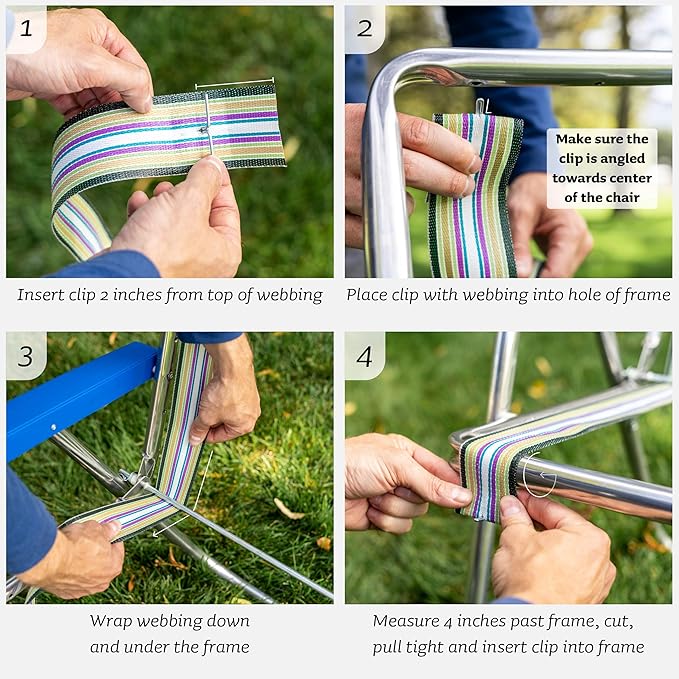 USA Chair Replacement Lawn Chair Webbing - Image 5