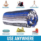 Hydration Nation Authentic Extra Large Mexican Blanket - Image 3