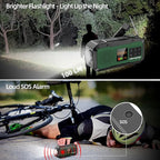 Emergency Radio Waterproof Bluetooth Speaker, Portable Digital AM FM Radio - Image 6