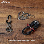 Booms Fishing CC1 Multi-Use Carabiner Clip, 6 Pack Small Caribeener Clips - Image 3