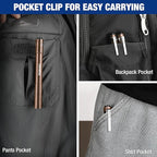 WORKPRO LED Pen Light, Aluminum Pen Flashlights, Pocket Flashlight - Image 5