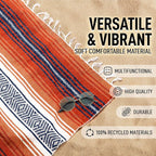 Authentic Large Handwoven Mexican Blanket - Image 2