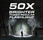 TacLight 3 Pk Tactical Flashlights High Lumens 40x Brighter than Regular Flash - Image 2