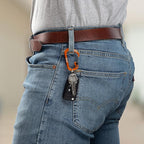 Carabiner SlideLock No3 Orange - Image 6